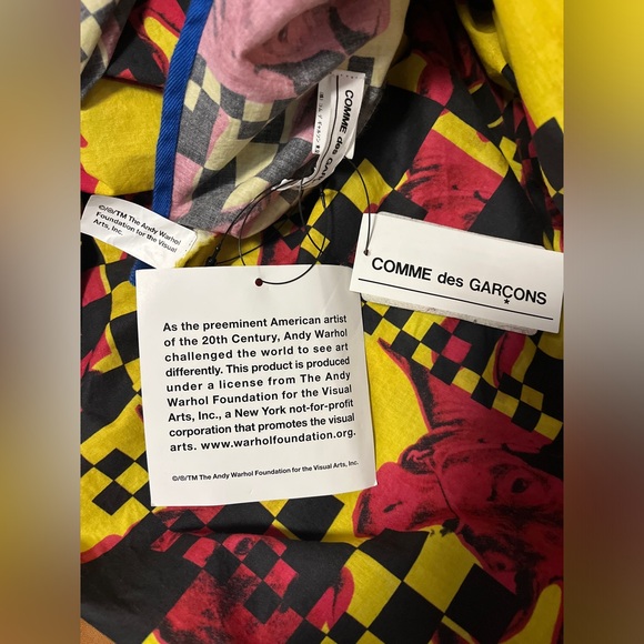 COMME des GARÇONS collaboration with Andy Warhol vintage Fabric NWT - Picture 8 of 8
